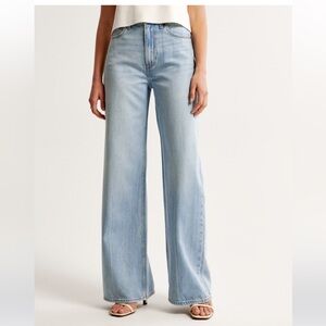 Abercrombie & Fitch Light Wash Flare Jeans